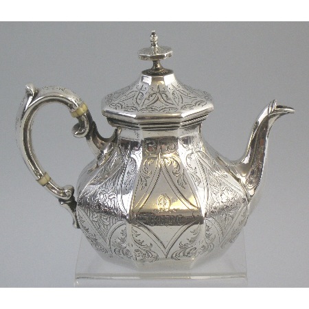 A Victorian bachelor teapot