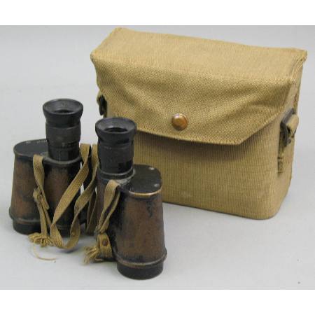 A pair of World War I British Army issue binoculars