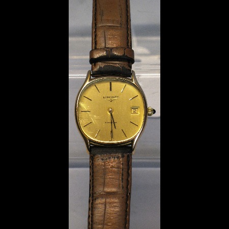 A gentleman's wristwatch by Longines