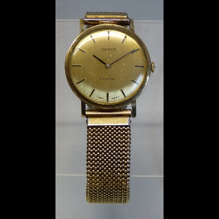 A gentleman's wristwatch by Tissot