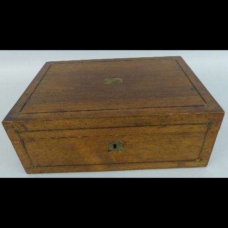 A 19th Century rosewood writing box