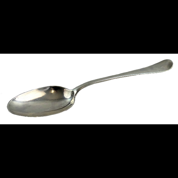 A George III silver table spoon