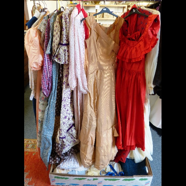A selection of lady's dresses