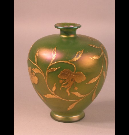 An Art Nouveau-style vase